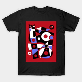 Geometric Abstract Art T-Shirt